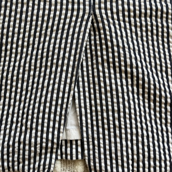 J. Crew Number 2 Pencil Seersucker Skirt - Picture 8 of 9